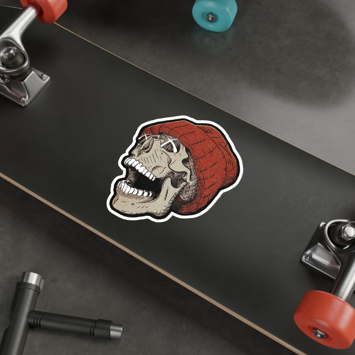 6" Sticker: Redcap (Grit)